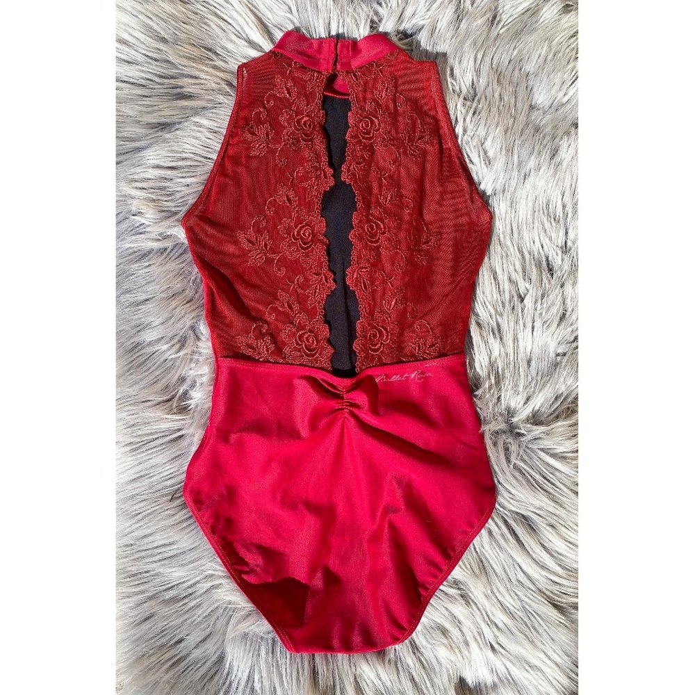 Ballet Rosa Red Amelie Leotard